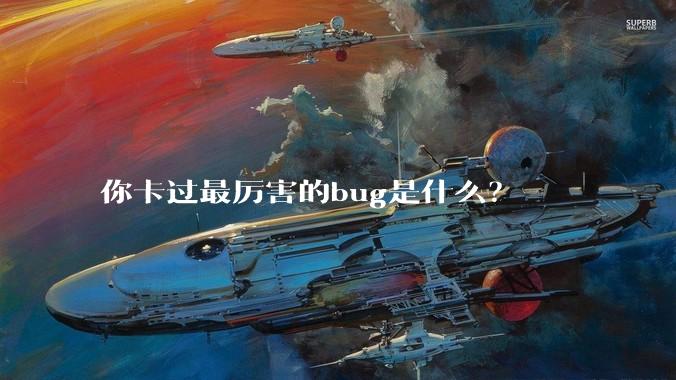 你卡过最厉害的bug是什么？